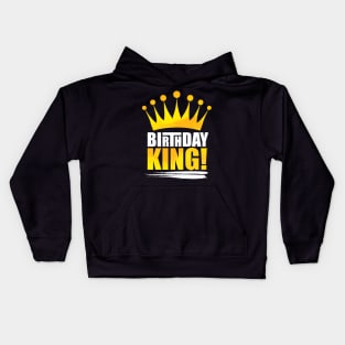 birthday king Kids Hoodie